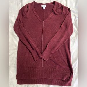 Old Navy Long Sleeve Red Maroon Sweater size M